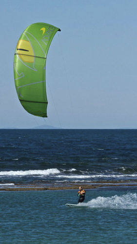 Aile de kitesurf bow - Kaiman S - Advance Kites - de freeride
