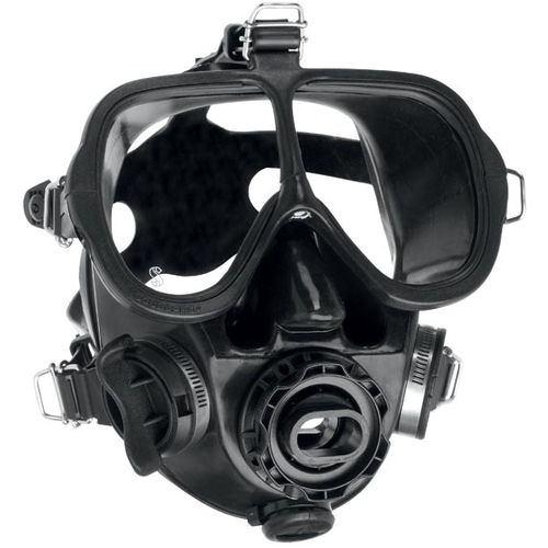 Masque de plongée facial intégral - BLACK - Scubapro - à correction optique