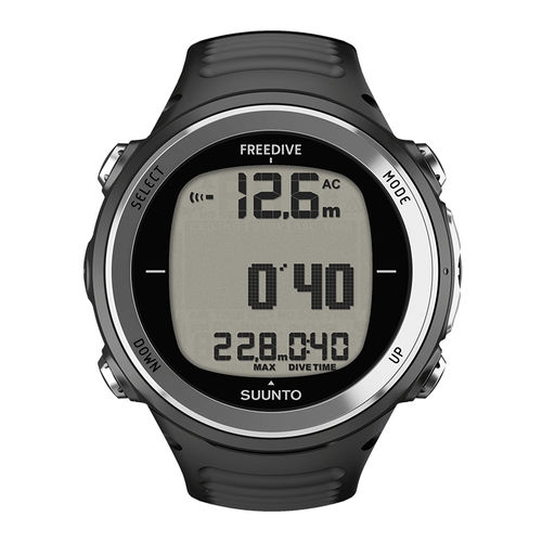 Ordinateur de plongée montre bracelet - D4F - Suunto - air / pour l'apnée
