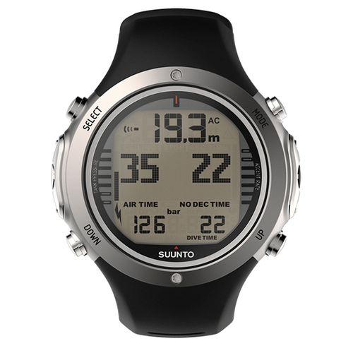 Ordinateur de plongée montre bracelet - D6I NOVO  - Suunto - air / multi-gaz / nitrox