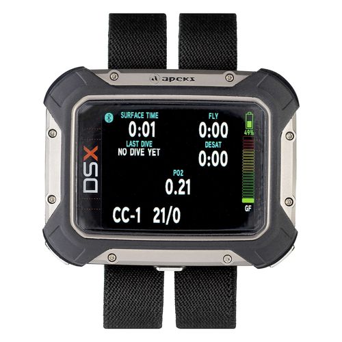 Ordinateur de plongée montre bracelet - DSX  - Apeks - air / nitrox / oxygène