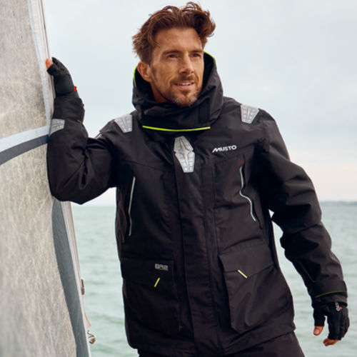Veste de navigation hauturière - BR2  - Musto - pour homme / étanche / à manches longues