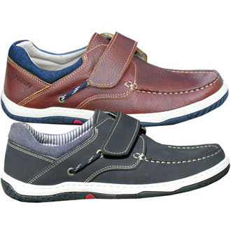 Chaussure de pont - TEAM Velcro - Botalo - en cuir