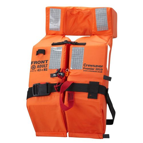 Gilet de sauvetage en mousse - Premier 2010 - Crewsaver - 150 N / unisexe / orange
