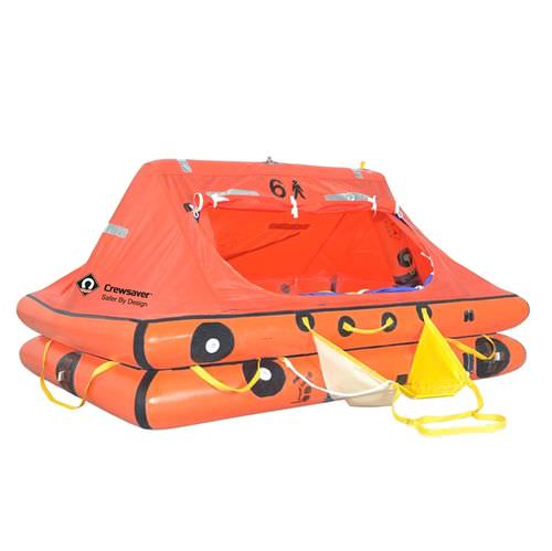 Radeau de survie pour bateau - 950 series - Crewsaver - hauturier / 6 places / 8 places