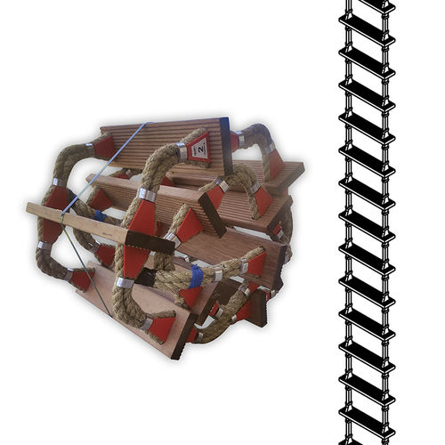 Échelle pour bateau - 71 series - LALIZAS | Life Saving Equipment - escamotable / d'embarquement / de secours