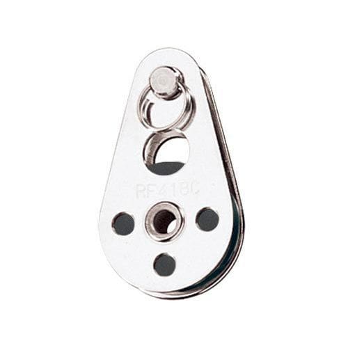 Poulie simple - RF418C - Ronstan - de renvoi / plat pont / à chape fixe