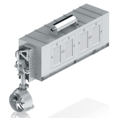 Propulseur azimutal - ZF Italy - monté sur pont / pour barge / Z-drive