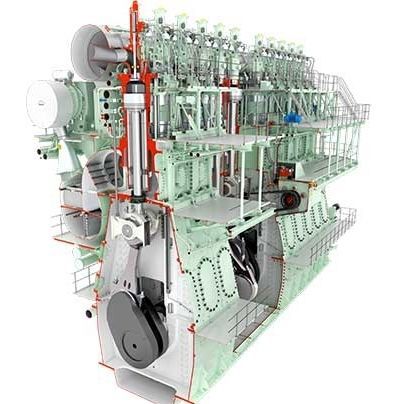 Moteur in-bord - ME-C - MAN Energy Solutions - Marine - de propulsion / à gaz / pour navire