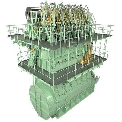 Moteur in-bord - ME-LGIM - MAN Energy Solutions - Marine - de propulsion / bi-carburant / pour navire