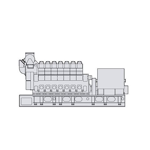 Moteur in-bord - L+V32/40 (DE) - MAN Energy Solutions - Marine - de propulsion / diesel / électrique