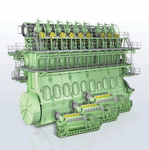 Groupe électrogène diesel - L28/32DF - MAN Energy Solutions - Marine - pour navire / semi-rapide