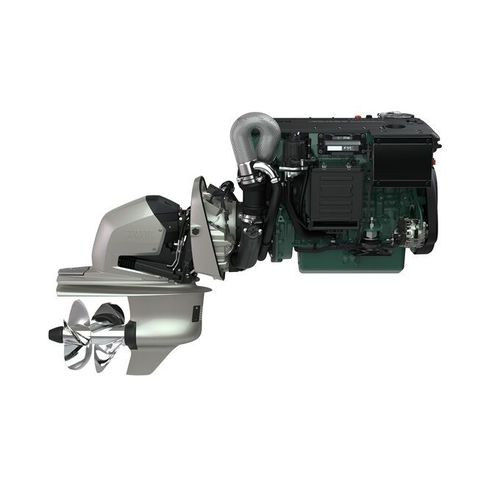 Moteur stern-drive - D4 DPI series - Volvo Penta - diesel / plaisance / turbo