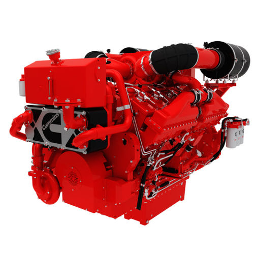 Moteur in-bord - QSK38 - Cummins Marine - de propulsion / auxiliaire / diesel