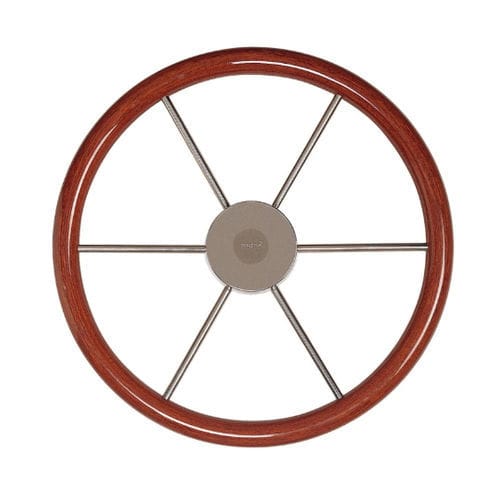 Volant en acajou pour bateau à moteur - KW series - VETUS - six branches