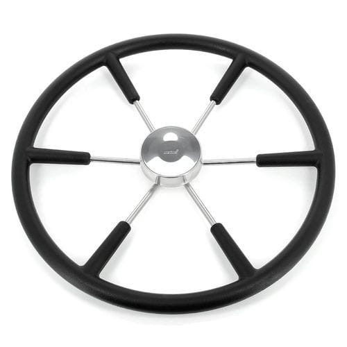 Volant en inox pour bateau à moteur - KS55Z - VETUS - enduit polyuréthane / course / six branches