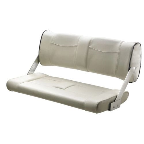 Banquette pour navire à passagers - Ferry Bench - VETUS - 2 places / blanche / châssis en aluminium