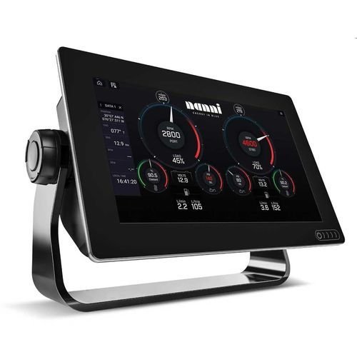 Moniteur pour bateau - SI.9 - Nanni Industries - pour navire / multifonction / système de navigation