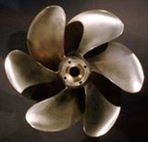 Hélice pour bateau - Bruntons Propellers - à pas fixe / arbre d'hélice / 6 pales