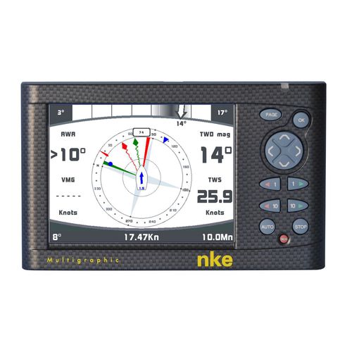 Afficheur de bateau - MULTIGRAPHIC - nke Marine Electronics - pour voilier / multifonction / numérique