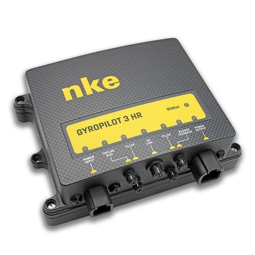 Pilote automatique pour voilier de course - GyroPilot 3 HR - nke Marine Electronics - calculateur / pour barre franche