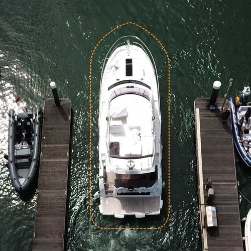 Système d'amarrage assisté pour bateau - DockSense™ - Raymarine - pour yacht