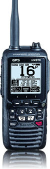 Radio marine - HX870 - Standard horizon - portable / VHF / submersible