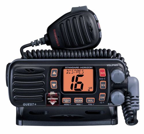 Radio pour bateau - QUEST+ GX1256S - Standard horizon - fixe / VHF / étanche