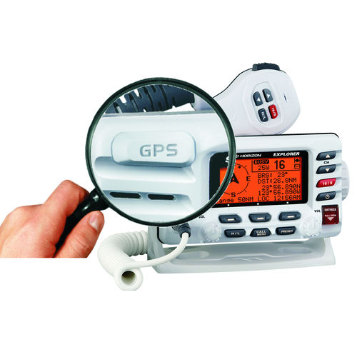 Radio pour bateau - EXPLORER GX1700 - Standard horizon - fixe / VHF / étanche