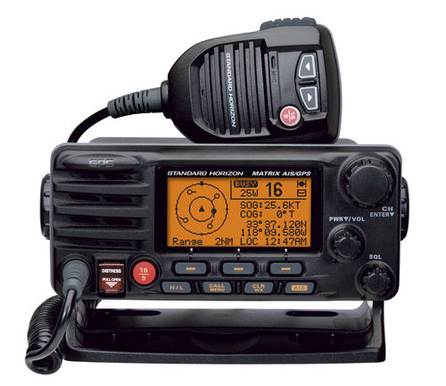 Radio pour navire - Matrix GX2200 - Standard horizon - fixe / VHF / submersible