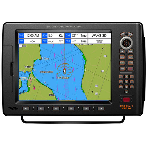 Instrument multifonction lecteur de cartes - CP590 NC  - Standard horizon - radio / AIS / GPS