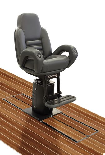 Siège pilote - P 416 - Besenzoni SpA - pour bateau / avec accoudoirs / ajustable