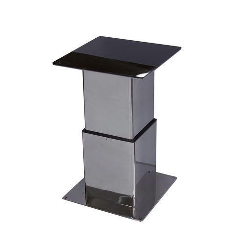 Pied de table ajustable - T 276 -T 278 Automatic - Besenzoni SpA - télescopique / électrique / en inox
