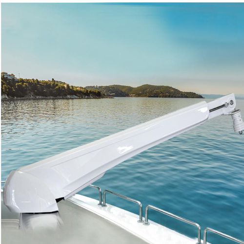 Bossoir pour yacht - G 509 - Besenzoni SpA - hydraulique / pivotant / télescopique