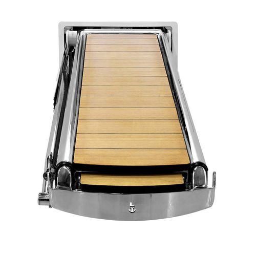 Passerelle pour yacht - PI 492 / PI 492.C - Besenzoni SpA - télescopique / escamotable / télécommandée