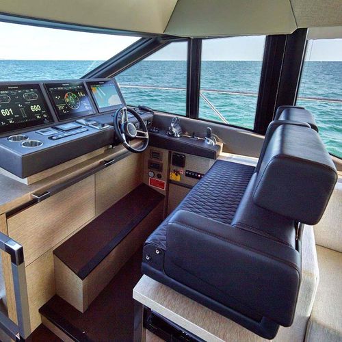 Siège pilote - P 232 DRAGONFLAY DOUBLE - Besenzoni SpA - assis debout / pour bateau / avec accoudoirs