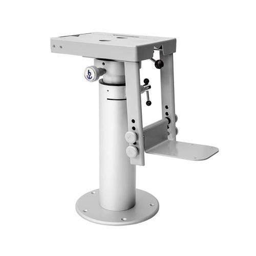 Pied pour siège pour bateau - S 313 MG - Besenzoni SpA - ajustable / en aluminium