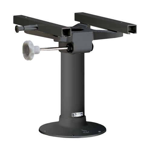 Pied pour siège pilote pour bateau - S 106 - Besenzoni SpA - ajustable / en aluminium