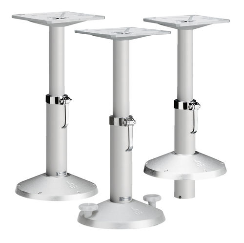Pied de table ajustable - T 131 MG - Besenzoni SpA - pneumatique / télescopique / en aluminium