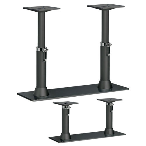 Pied de table ajustable - T 138 MG - Besenzoni SpA - pneumatique / en aluminium