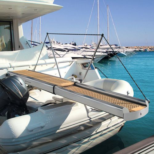 Passerelle pour bateau - PI 382 SPRINT - Besenzoni SpA - pour yacht / télescopique / multifonction