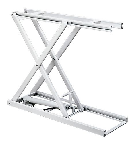 Pied de table ajustable - T 139 O - Besenzoni SpA - hydraulique / pliable / en inox