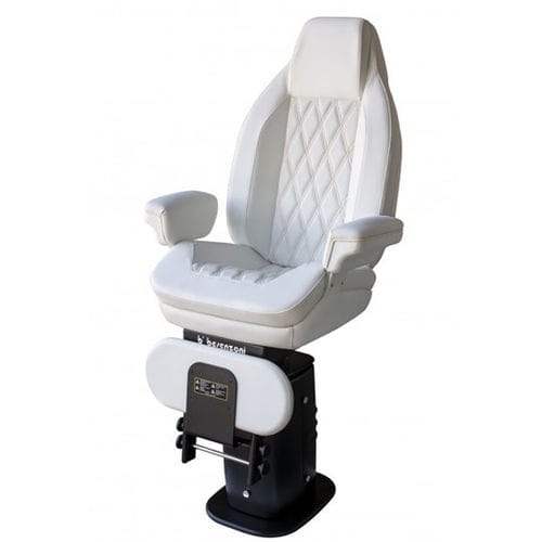 Siège pilote - P 443 DIAMOND - Besenzoni SpA - pour bateau / avec accoudoirs / ajustable