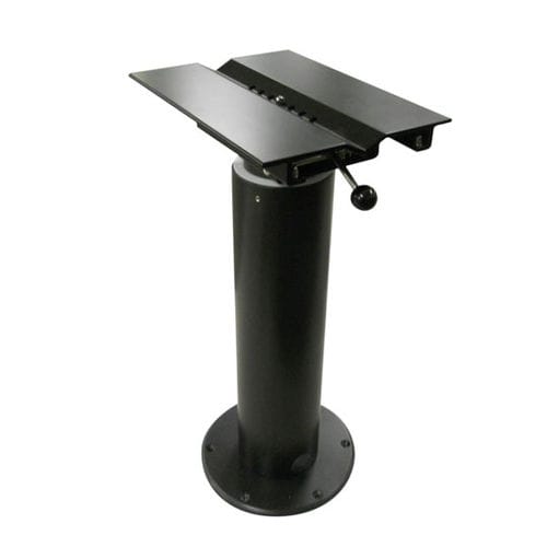Pied pour siège pilote pour bateau - S 316 - Besenzoni SpA - ajustable / électrique / en aluminium