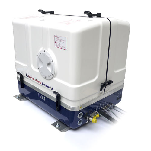 Groupe électrogène diesel - AGT-DC 10000-48V PMS - Fischer Panda - pour yacht / 400 Hz / insonorisé