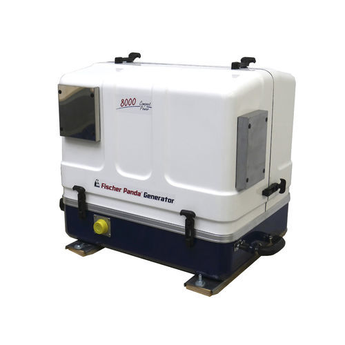 Groupe électrogène diesel - AGT-DC 8000-48V PMS - Fischer Panda - pour bateau / 400 Hz / insonorisé