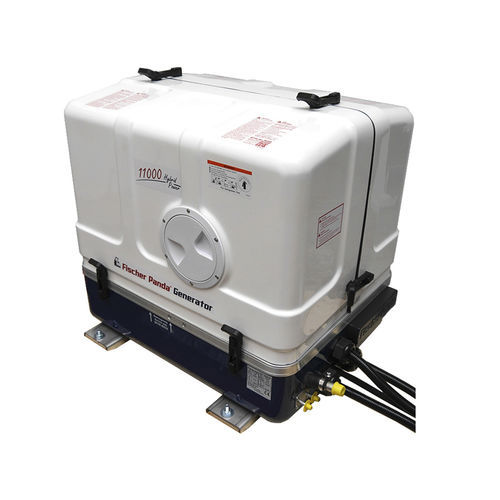 Groupe électrogène diesel - AGT-DC 11000-48V PMS - Fischer Panda - pour yacht / 400 Hz / insonorisé