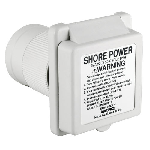 Prise électrique pour ponton - 6351EL-BX - Marinco - mâle