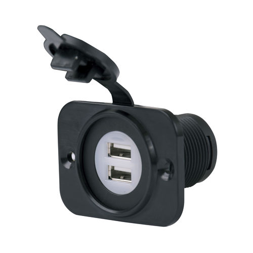 Chargeur USB - 12VDUSB - Marinco - marin / à double port