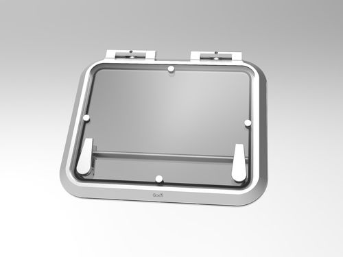 Panneau de pont pour bateau - SecurAl escape - Goiot Systems - pour yacht / rectangulaire / ouvrant